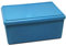 WISSNER RE-Wood Aufbewahrungsbox Blau, 4l für Kita & Grundschule - Stapelbare Box mit Deckel - Umweltfreundliche Lagerlösung für Spielzeug & Materialien - Robust & Praktisch