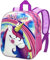 Clondo Einhorn 3D Kindergartenrucksack für Kinder, Freizeitrucksack für Mädchen, Kindergarten, 31 cm, Reisen, Geschenk, Rucksack