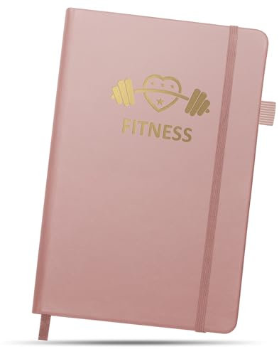 BIROYAL Trainingstagebuch Deutsch für Frauen mit 186 Workout für dein Krafttraining - Lila Undatierte Trainingsbuch - A5 Fitness Journal for Women - Abnehmtagebuch - Workout Planer für Gewichtsverlust