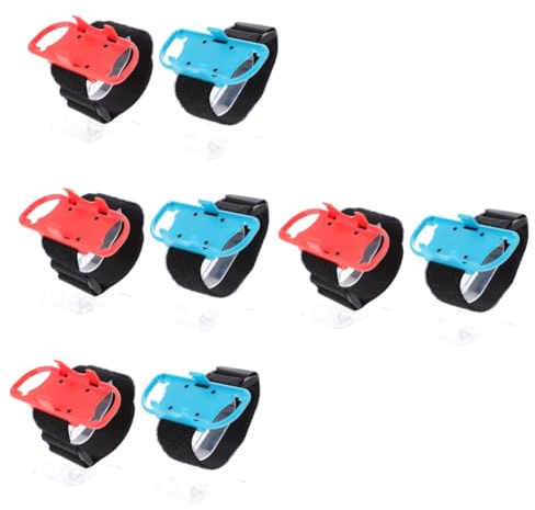 jojofuny 8stücke Switch Handgelenkschlaufe Verstellbare Armbänder Für Game Controller Für Tanz Und Gaming Flexible Und Bequeme Passform Für