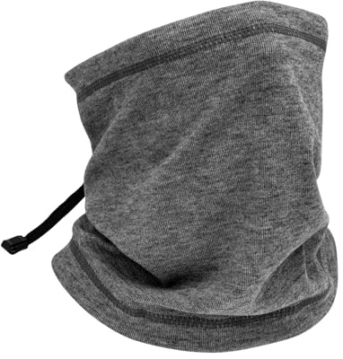 Becellen Multiusage Cache Cou, Hiver Multifonctionnel Tubulaire Foulard Élastique Thermique Tour de Cou Avec Cordon Réglable Ultra-Douce Cache Nez pour Homme Femme