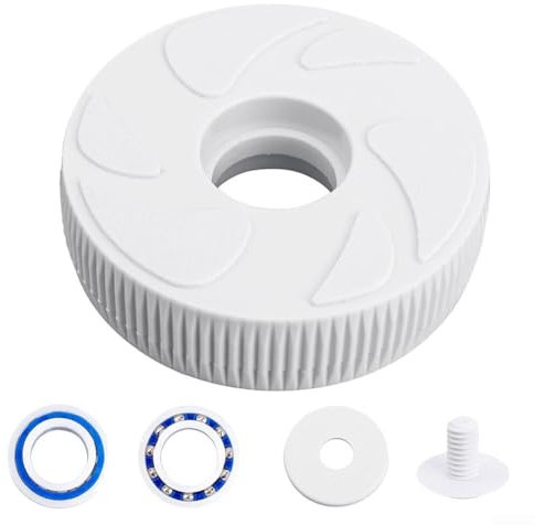 Yuanpgky Ensemble de roues de rechange pour nettoyeur de piscine Polaris 280 180 avec roulements et joints d'étanchéité boulon C60 C55