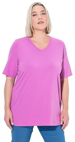 Ulla Popken Damen Shirt kühles pink 46+