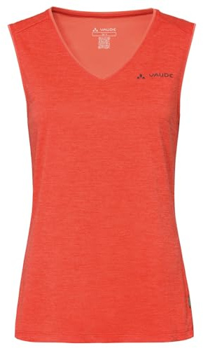VAUDE Essential Top Damen, schnelltrocknend – Glowing Red – Gr. 46
