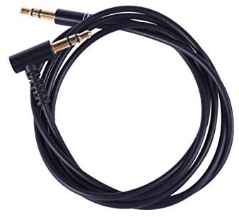 NUOBESTY 1m Verlängerungskabel Schwarz -stecker-stecker-aux-stereo-audio-verlängerungskabel Mit Mikrofon Für Handy Auto Und Kopfhörer-verlängerungskabel