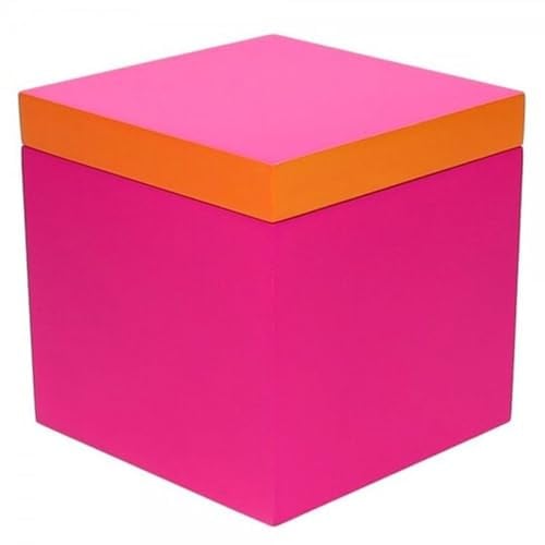 Gift Company Neo, Box, S(13x13x13cm), 2 farbig, neon pink/neon orange