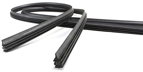 650/500 2x Wischergummi Scheibenwischer Gummis Ersatz Kompatibel mit Bosch Aerotwin Scheibenwischer INION (2x Ersatzgummi 650mm 500mm)