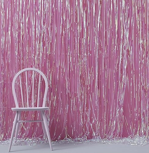 PartyDeco Türvorhang Lametta Irisierend | 90x250cm