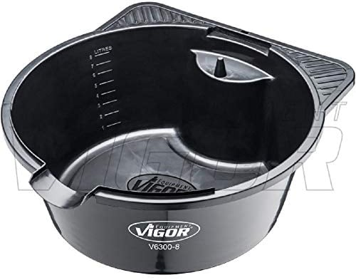 Vigor Drenaje de Aceite (Capacidad: 8 l) V6300-8, Negro, 8 Liter