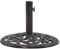 Festnight Pied de Parasol Socle de Parasol Bronze 12 kg 48 cm Fonte