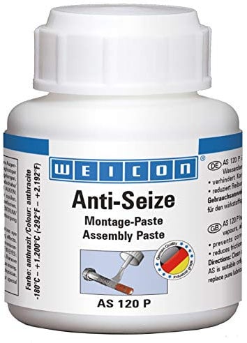 Weicon Pasta Antigrippante | 120 gr | Protezione di lunga durata contro la corrosione, il grippaggio e l'usura