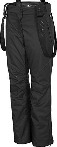 4F Damen Skihose Honour, Deep Schwarz, XXL