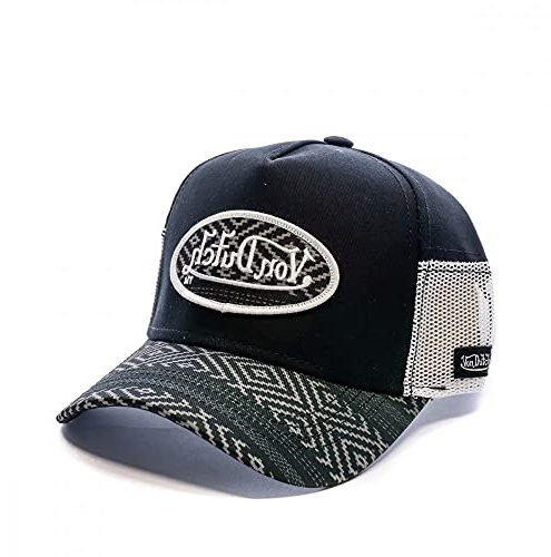 Von Dutch Kappe für Herren, Schwarz / Weiß