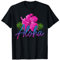 Hawaii Aloha Hibiskus Hawaiianische Inseln Surfer Souvenir T-Shirt