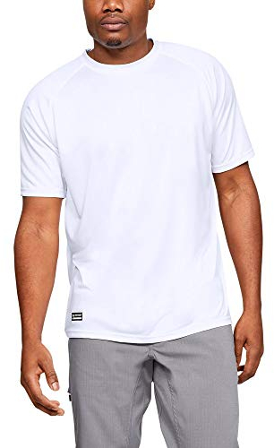 Under Armour Herren Tactical Tech T-Shirt Sweatshirt, Weiß (101)/Weiß, X-Klein