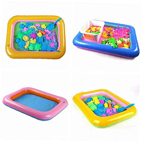 TOSSPER 1pc Multifonctions Gonflable Plateau De Sable Gonflable pour Enfants Bac À Sable Cadeau Couverte pour Enfants À des Jeux Party Sable