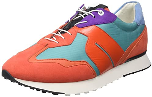 Högl Damen Rush Sneaker, Multi/Koralle, 34.5 EU Weit