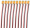 SeKi 0805 SMD LED-orange-10er Pack, orange