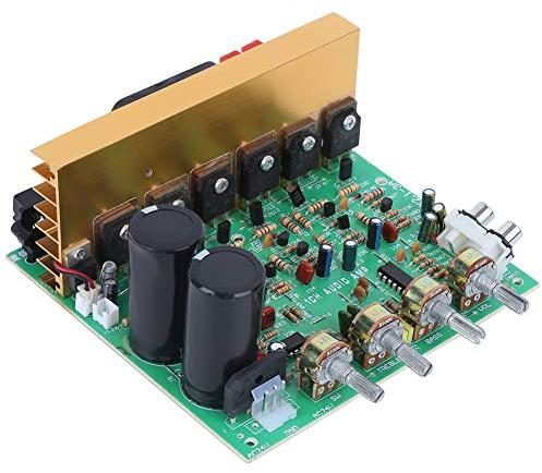Tablero Amplificador de Potencia AC Dual 18-26V, Módulo de Potenciómetro de Volumen de Alta Potencia de Subwoofer de 2.1 Canales 300W