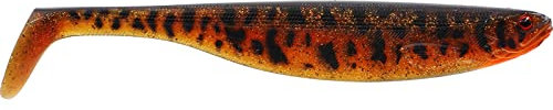 Westin Gummiköder zum Spinnfischen auf Hechte 22cm 53g ShadTeez Slim V2, Farbe:Motoroil Burbot
