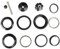 MASO 44mm MTB Helm Top Cap Lager 28,6 mm (1-1/8) Rohrgabel Aluminiumlegierung Fahrradgabel Vorderer Vorbau Helm Fahrrad Ersatzmuttern