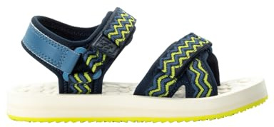 Jack Wolfskin Unisex Kinder Zulu Vc K Sandale, Elemental Blue, 37 EU