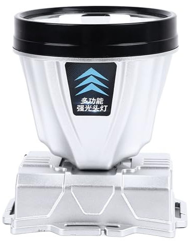 Hyuduo Superhelle, Wiederaufladbare Hochleistungs-Stirnlampe mit 90.000 Lm und Leistungsanzeige, Wasserdicht, für -Camping