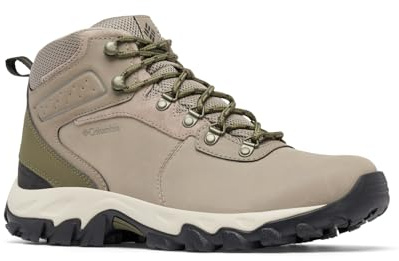 Columbia Men's Newton Ridge Plus II Waterproof Hiking Boot, Kettle/Nori, 15 Wide