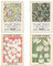 Zfseyuh 4 Stück Blumen Poster Vintage,Matisse Poster Aesthetic Kunstdrucke für Wohnzimmer Schlafzimmer Esszimmer Büro Wanddekoration, Rahmenlos 21 x 30 cm
