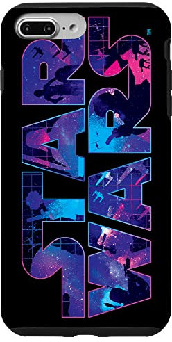 Star Wars Logo Retro 90s Galaxy Case for iPhone 7 Plus/8 Plus