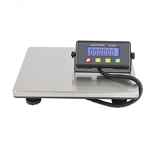 CRBUDY Báscula de Cocina Báscula Industrial de Alta Resistencia, Báscula de pesaje Digital, Báscula de Banco de Oficina, Accesorios de Cocina de Alta precisión