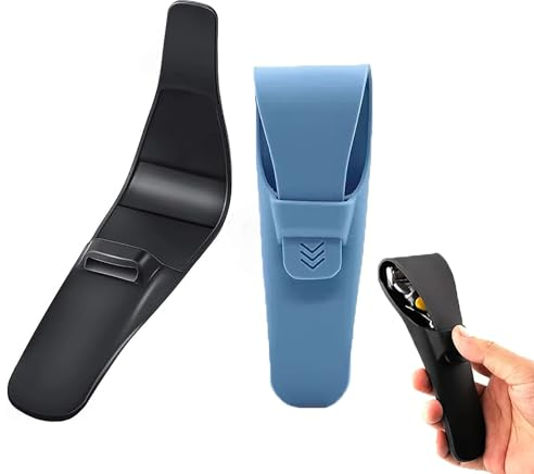 ZBJBinCH 2 Stück Silikon-Schutzhülle für Rasierer, Reisetasche, manueller Rasierer-Schutz, Rasierer-Hülle für Reisen, Rasierer-Abdeckung, kompatibel mit Gillette Razor Parker Razor Merkur Rasierer