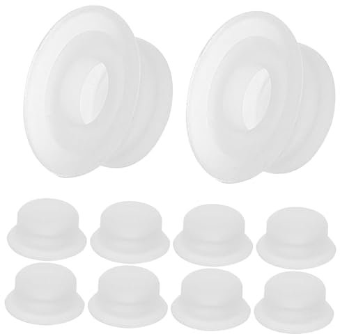 FUNOMOCYA Kleine Silikon-Dichtungsringe Für Schnellkochtöpfe 10 Stück Effiziente Ventildichtungen Für Sicheren Druckausgleich 1.4X1.4X0.7 cm