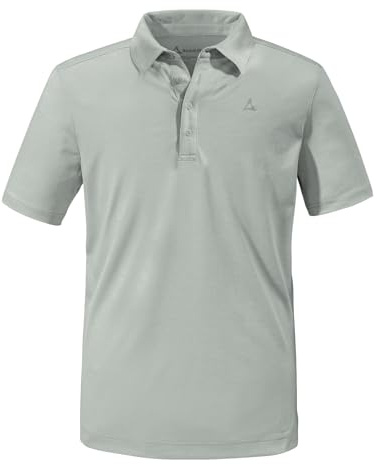 Schöffel Herren CIRC Polo Shirt Tauron M, kreislauffähiges Wandershirt, schnell trocknendes, leichtes Poloshirt mit fast 100 % Recyclingfähigkeit