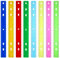 8 Stück Lineal 30cm Bunte Kunststoff Lineal mit Metrische Inch Skala Farbig Transparent Ruler für Schule Büro Zuhause