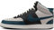 Nike Herren Court Vision Mid Next Nature Sneaker, Lt Iron Ore Armory Navy Phanto, 42.5 EU
