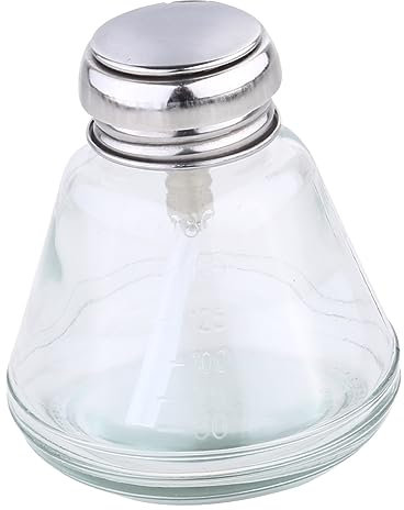 Healeved Bouteille Verre Vide Distributeur De Bouteille pour Nettoyant Et Liquide