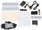 Tattoo Set für Anfänger mit Tattoo Maschine Tattoo Pen Tattoo Tinte Netzteil und Zubehör für Tattoo Künstler inklusive 30ml Schwarze Tinte 20 Nadeln 10 Flaschen 5ml Tinte