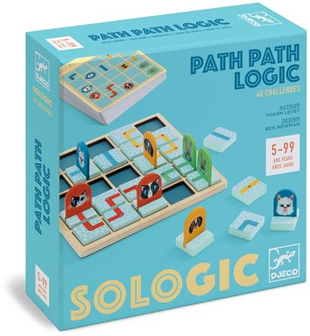 Djeco Logikspiel Path Path Logic - FSC 100% Holzspielzeug
