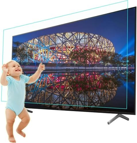 Blue Light Blocking TV Screen Protector - Anti-Glare Matte Screen Protector Anti-Reflection Rate Up to 90% for LCD, LED, OLED & QLED 4K HDTV,49 in 1075 X 604mm,32 in 698 X 392mm