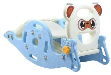 ＡＷＨＡＯ 3-in-1 Seesaw Slide for Babies And Children - Gift Idea for Children Aged 1 to 6 Years - Foldable Educational Toy with Play Structure.