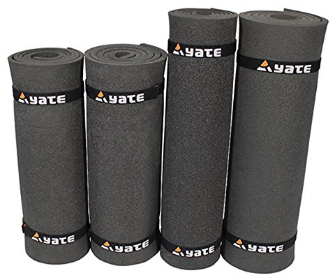 Camping- & Outdoor Isomatte Classic Wide 190x60x1cm – extrem Robuste EVA Campingmatte, Leicht, Wetterdicht, Perfekt für Trekking & Bergtouren – Mit Gummibändern