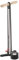 Lezyne Standpumpe Steel Floor Drive 220 PSI, Silber/glänzend, M, 1-FP-SFLDR-V706