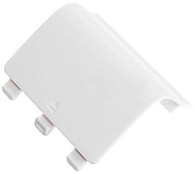 OSTENT Battery Door Shell Cover Case Replacement Part Compatible for Xbox One Wireless Controller - Color White
