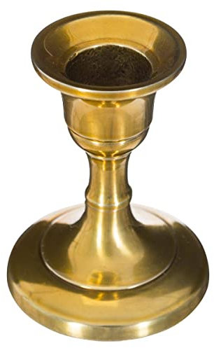 Atmosphera - Bougeoir métal - doré - H7-5 cm - Modèle 2