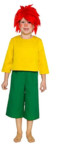 Maskworld Pumuckl Kostüm für Kinder – original lizenziert – zweiteilig – Karneval (98-104)
