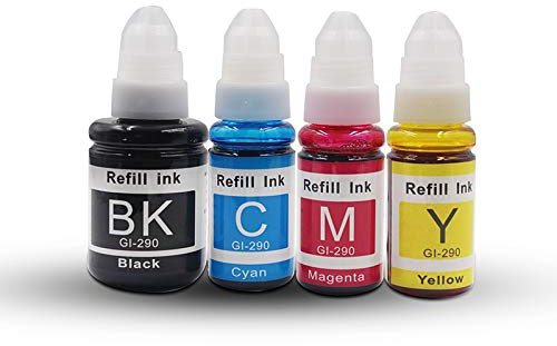 4PK NON Oem Refill Bottle ink for CANON GI-590 Black Cyan Magenta Yellow for Canon Pixma G seris Printers