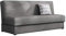 Mirjan24 Schlafsofa Adela Mini mit Bettkasten, 3 Sitzer Sofa, Farbauswahl, Bettsofa, Couch mit Schlaffunktion, Polstersofa, Schlafsofa, Couchgarnitur (Enjoy 23 + Zickzack Grau)