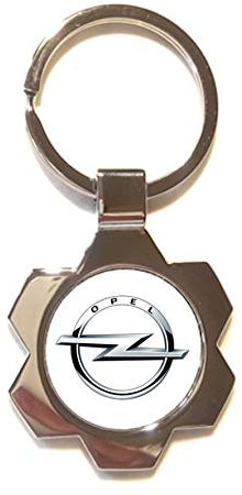 Porte-clés Silverstone en Métal Argenté - Opel