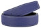 Vatee's Damen/Herren Echtleder-Ersatz-Gürtelriemen ohne Schnalle 38mm breit 125cm lang Purpurblau